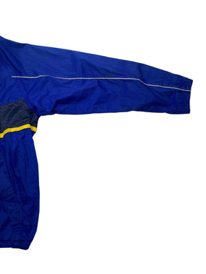 Vintage 90s blue adidas windbreaker men's xl