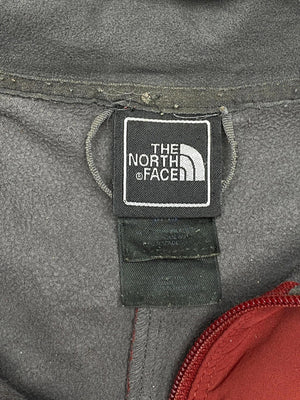 Burgundy the north face raincoat men's medium