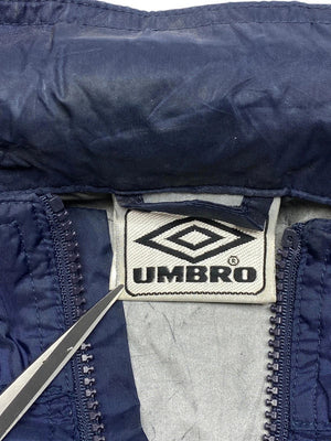 Navy umbro windbreaker men's xl