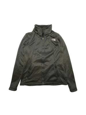 Black the north face fleece jacket women's medium