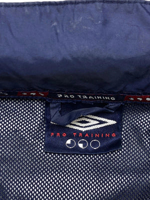 Vintage navy umbro equipment windbreaker men's xl