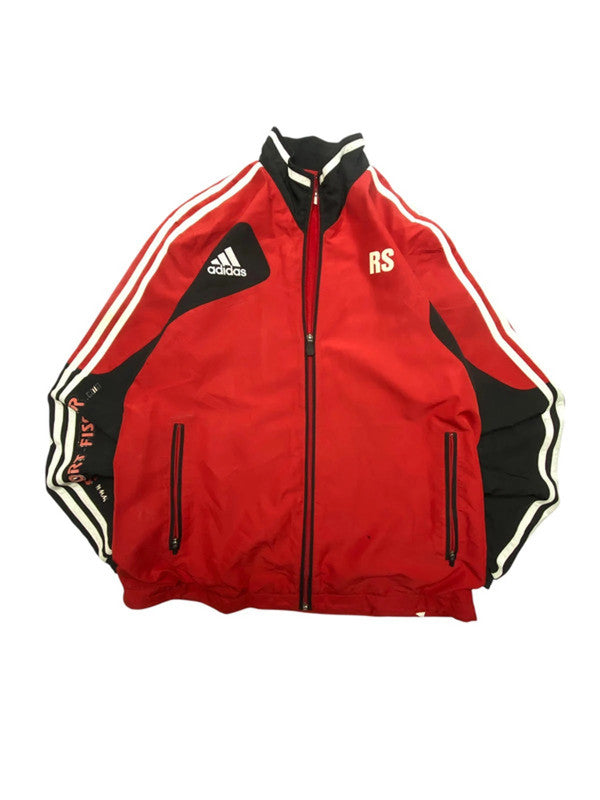 00s Red Adidas Windbreaker Men's Medium