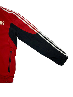 00s Red Adidas Windbreaker Men's Medium