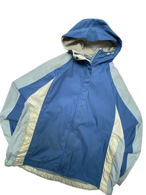 Blue columbia ski jacket women's medium