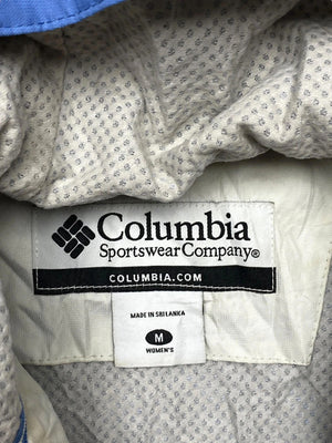 Blue columbia ski jacket women's medium