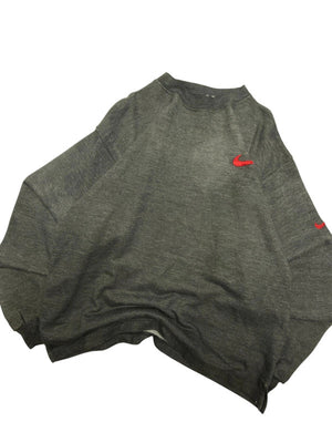 Grey embroidery sweatshirt women's xxl