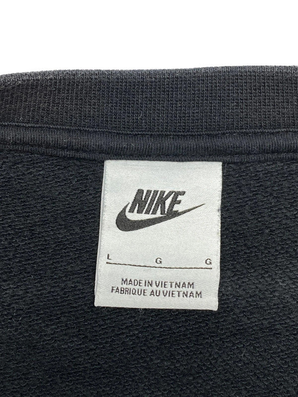 Black nike logo sweatshirt men's large