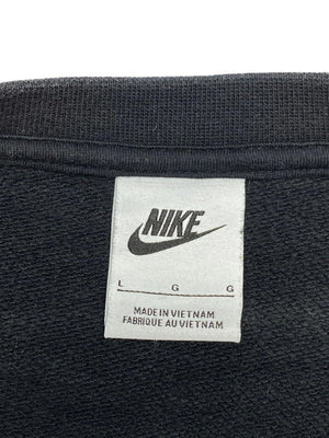 Black nike logo sweatshirt men's large