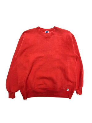 Red russell athletic sweatshirt men's large