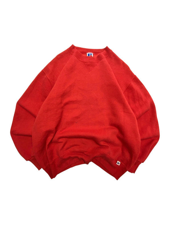 Red russell athletic sweatshirt men's large