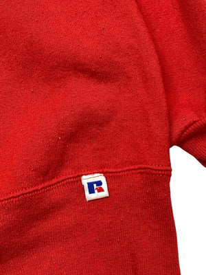Red russell athletic sweatshirt men's large