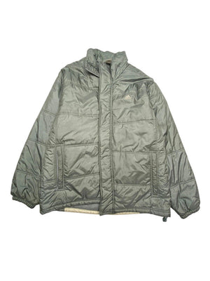 Vintage 90s green adidas puffer jacket men's xl