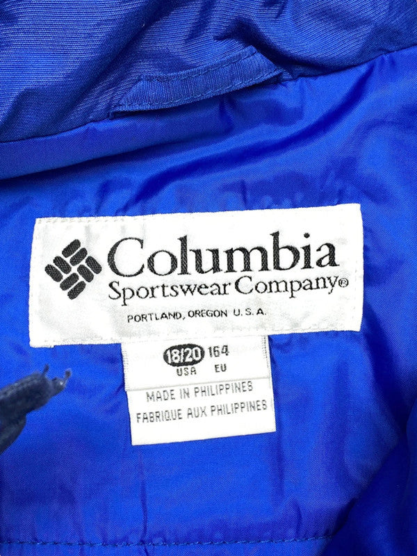 Blue columbia ski jacket men's large