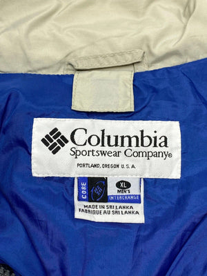 Blue columbia bugaboo ski jacket men's xl