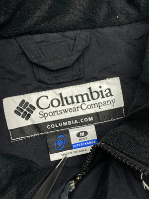 Black columbia ski jacket men's medium