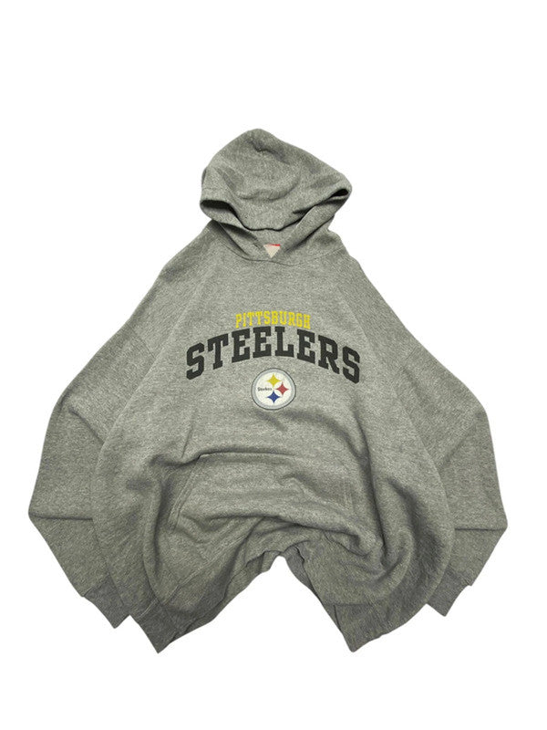 Grey nfl steelers hoodie men's xl