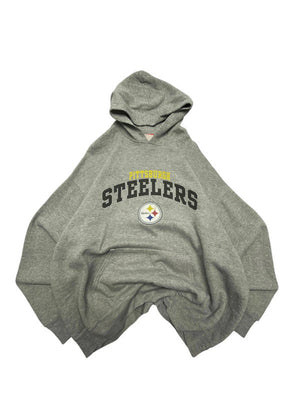 Grey nfl steelers hoodie men's xl