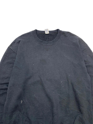 Vintage 90s black russell athletic sweatshirt men's xl