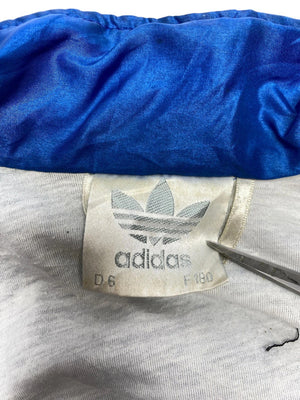 Vintage 90s blue adidas windbreaker men's medium