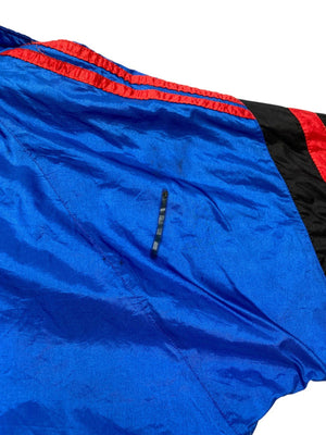 Vintage 90s blue adidas windbreaker men's medium