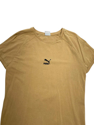 Vintage mustard puma t-shirt men's small