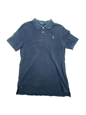 Navy ralph lauren polo-shirt men's small