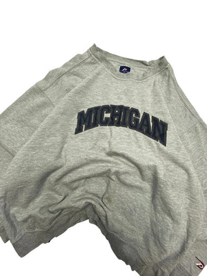 Grey pro player badge sweatshirt men's xl
