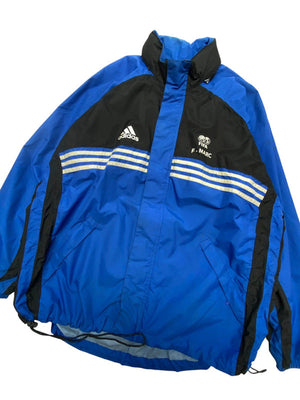 90s blue adidas fifa windbreaker men's xl