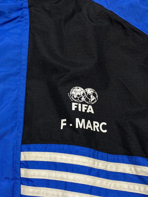 90s blue adidas fifa windbreaker men's xl