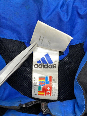 90s blue adidas fifa windbreaker men's xl