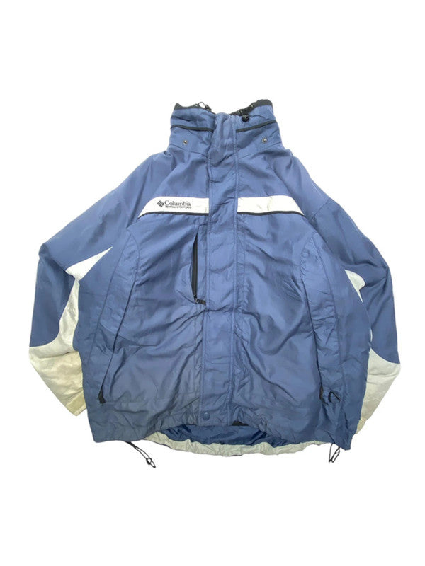 Blue columbia 3-in-1 jacket men's men's xl