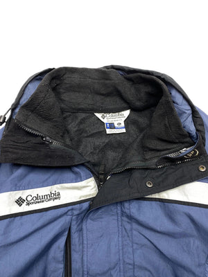 Blue columbia 3-in-1 jacket men's men's xl