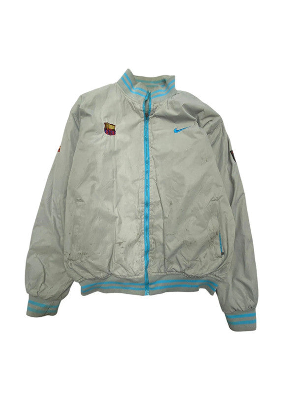 Grey nike fcb windbreaker men's large