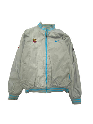 Grey nike fcb windbreaker men's large