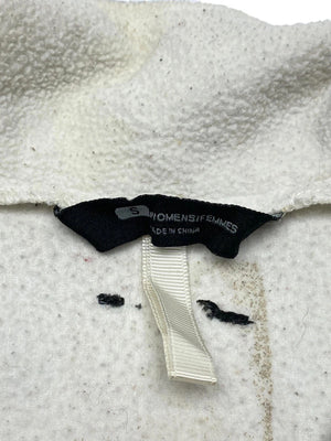 Cream the north face fleece jacket women's small