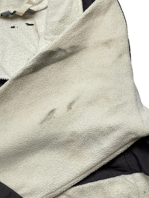 Cream the north face fleece jacket women's small