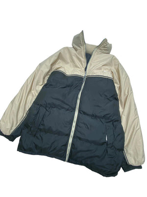Black-beige success puffer jacket men's xxl