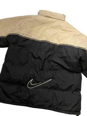 Black-beige success puffer jacket men's xxl