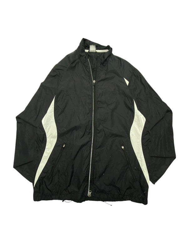 Vintage black nike windbreaker men's large
