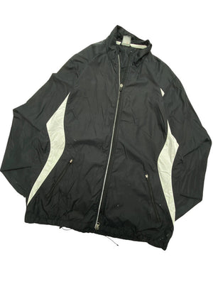 Vintage black nike windbreaker men's large