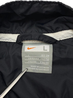 Vintage black nike windbreaker men's large