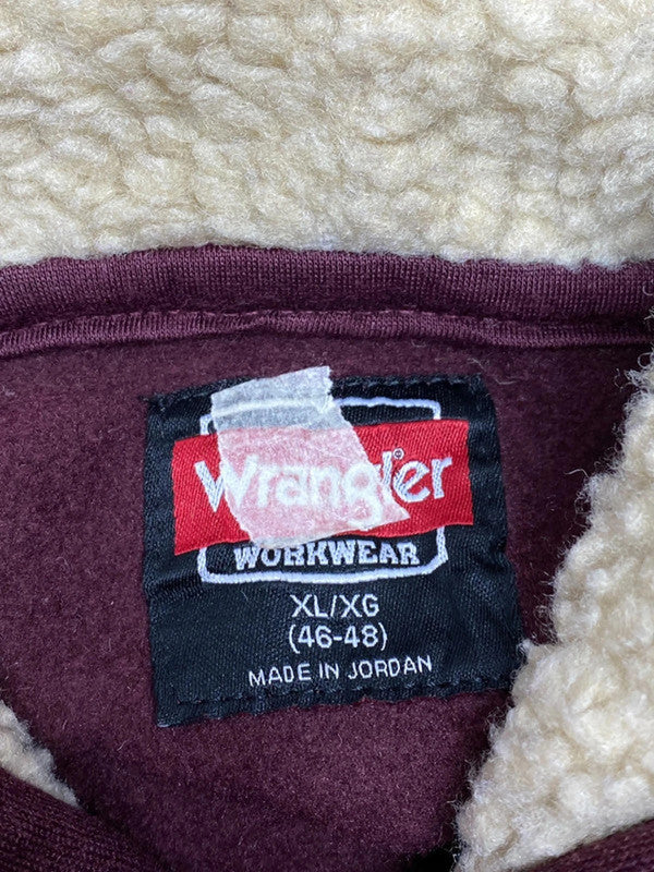 Purple wrangler hoodie men's xl