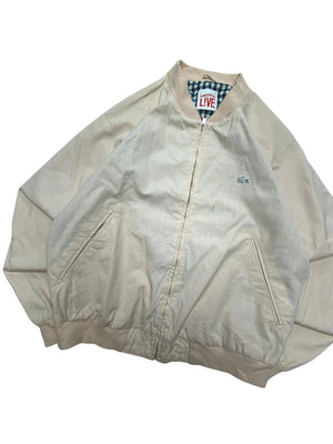 Pink lacoste l!ve bomber jacket women's xl