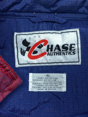 Navy chase authentics bomber jacket men's xl