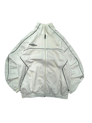 White umbro tracksuit jacket men's small
