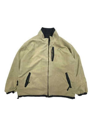 Black-beige kappa reverse jacket men's xl