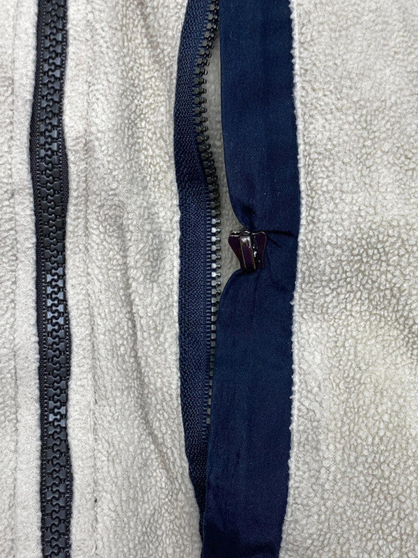 Black-beige kappa reverse jacket men's xl