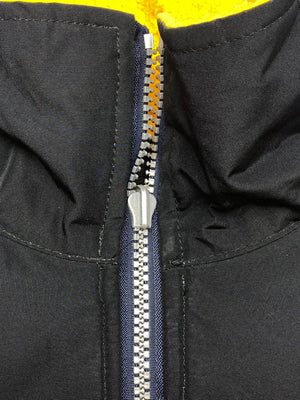 Yellow the north face fleece jacket men's xxl