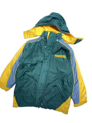 Green nfl packers padded jacket women's medium