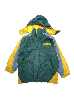 Green nfl packers padded jacket women's medium